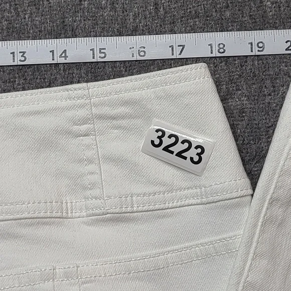 Bold Elements Crop Flare Jeans Womens 18 High Rise Tummy Control Denim Pants - Picture 9 of 9